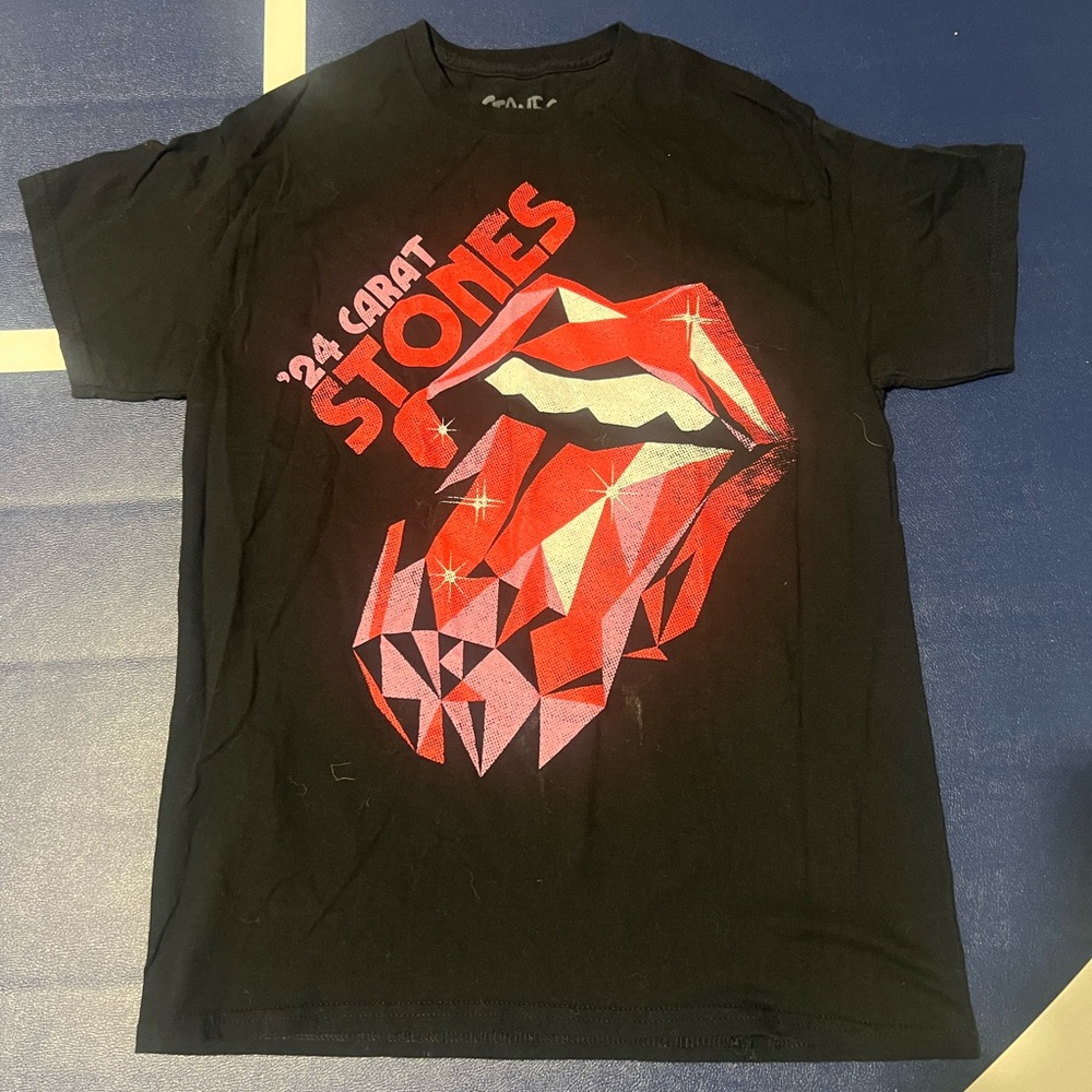Black Rolling Stones T-Shirt NEW*